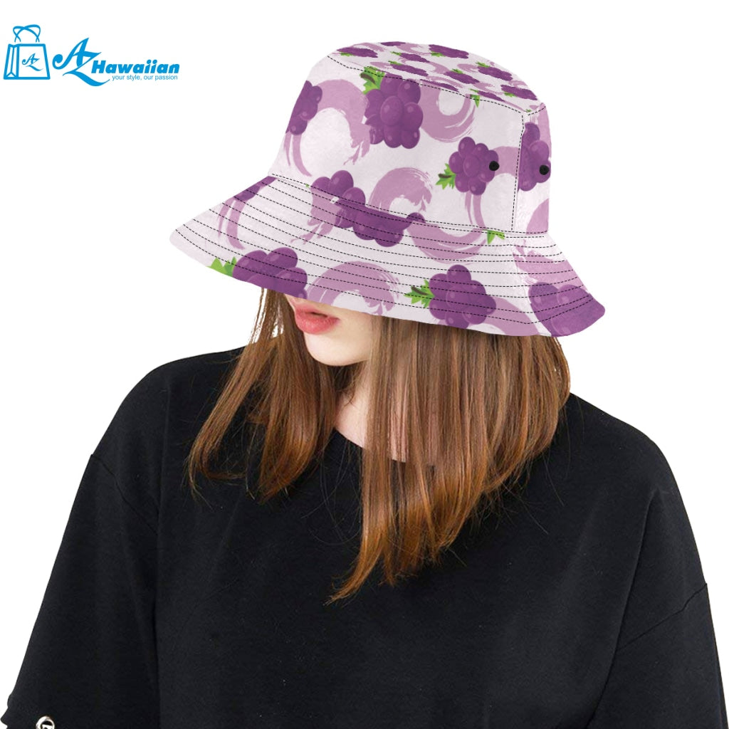 Cute Grape pattern Unisex Bucket Hat