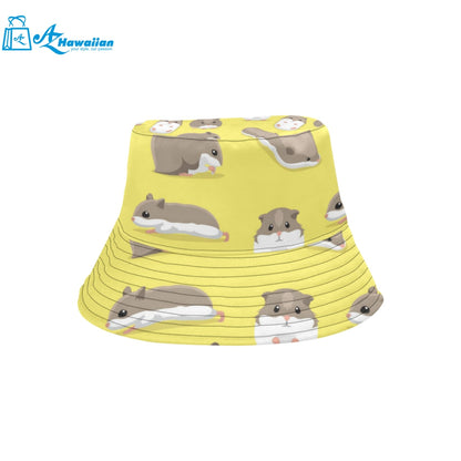 Cute Hamster pattern Unisex Bucket Hat