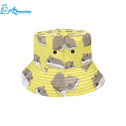 Cute Hamster pattern Unisex Bucket Hat