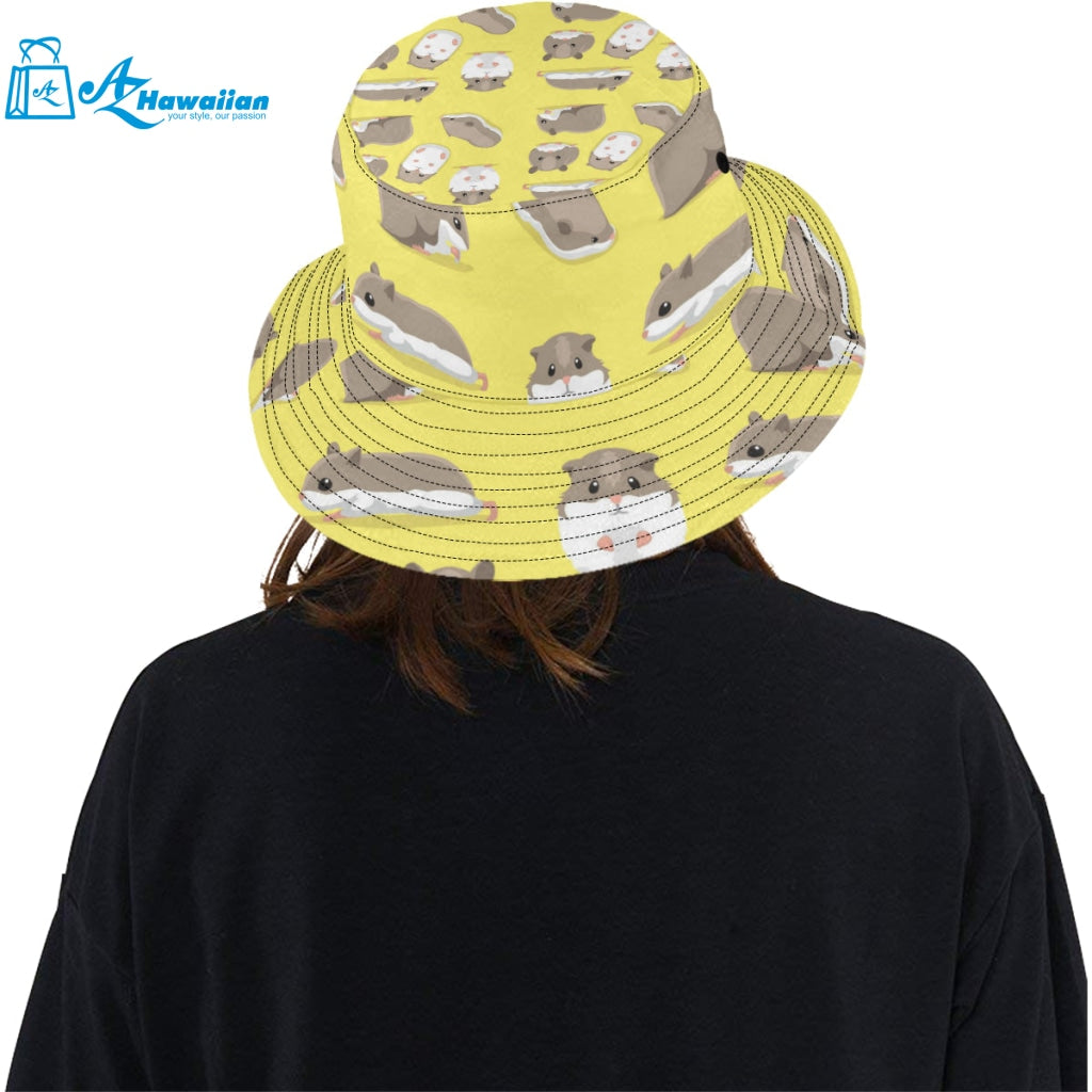 Cute Hamster pattern Unisex Bucket Hat