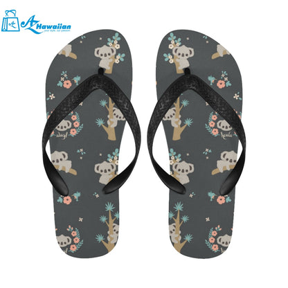 Cute koala pattern Unisex Flip Flops