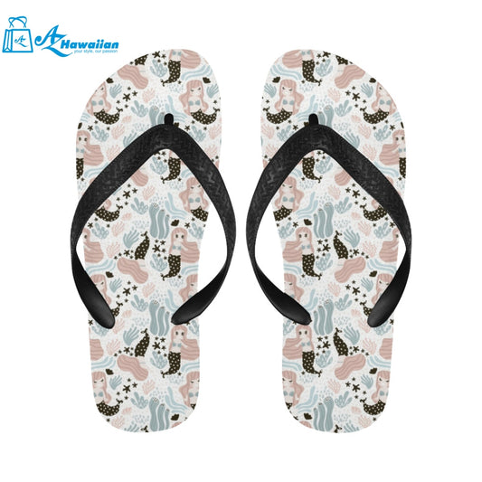 cute mermaid pattern Unisex Flip Flops