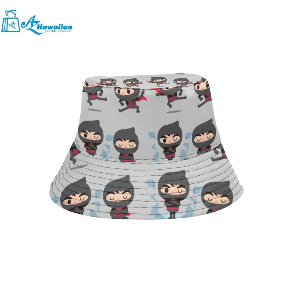 Cute ninja pattern Unisex Bucket Hat