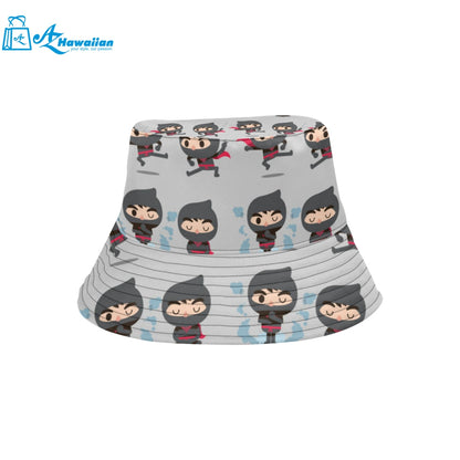 Cute ninja pattern Unisex Bucket Hat