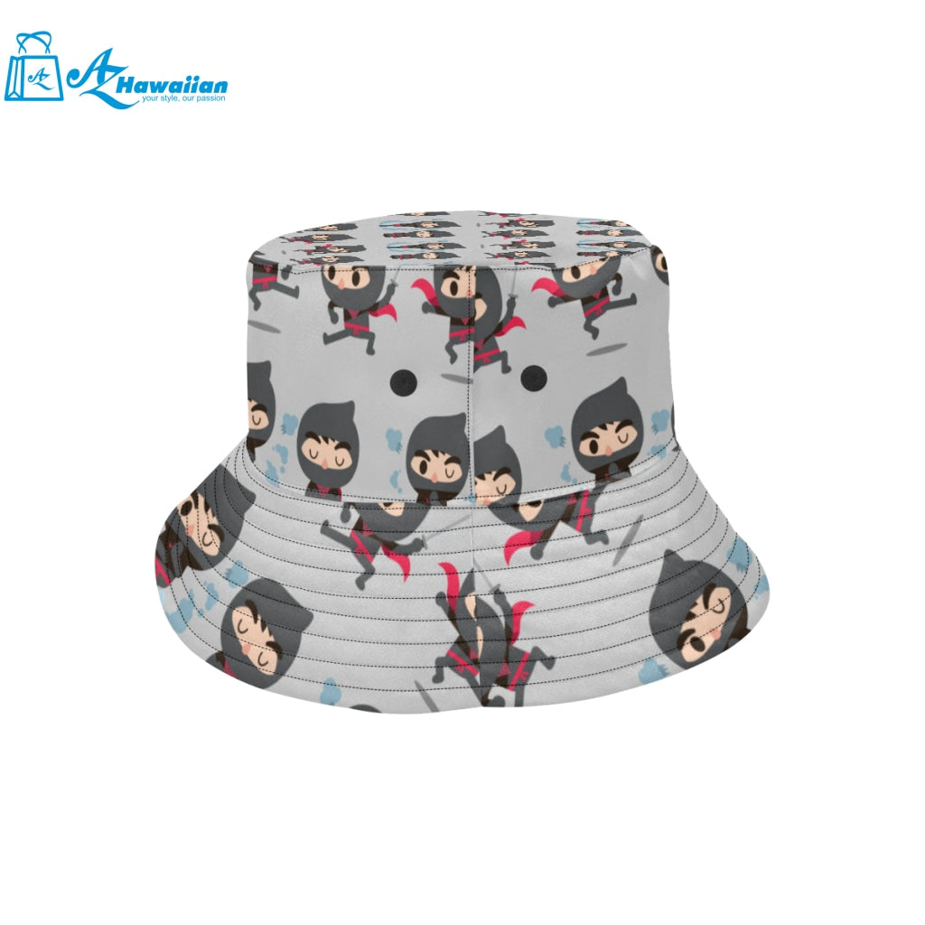 Cute ninja pattern Unisex Bucket Hat