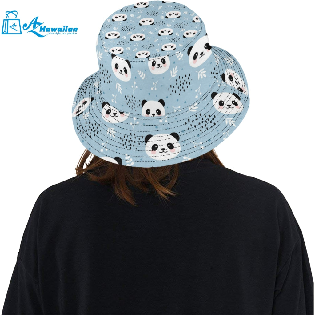 Cute panda pattern Unisex Bucket Hat