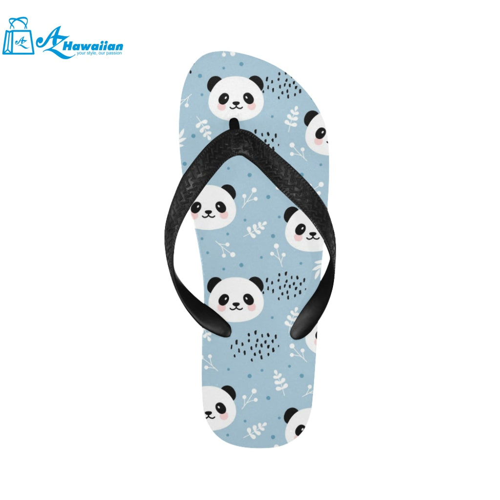 Cute panda pattern Unisex Flip Flops