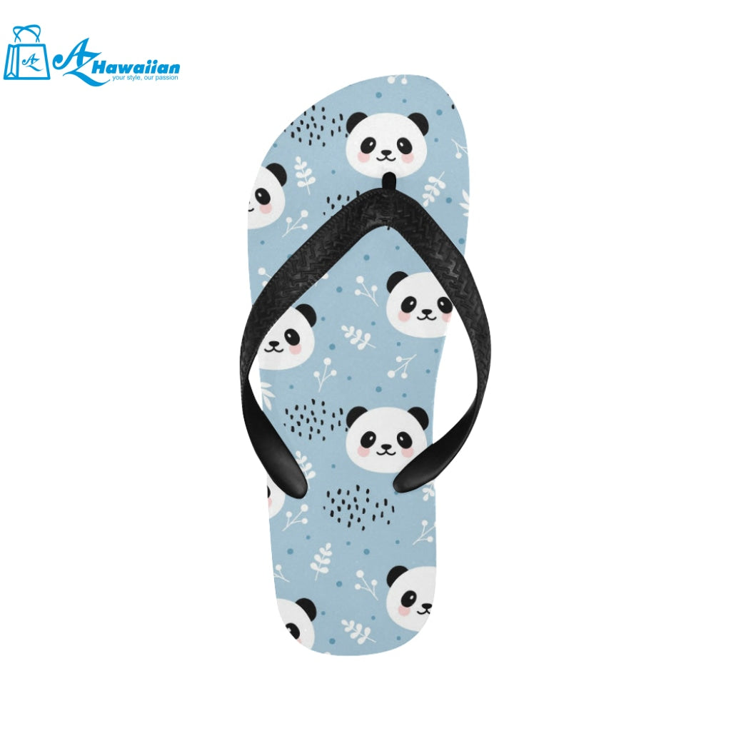 Cute panda pattern Unisex Flip Flops