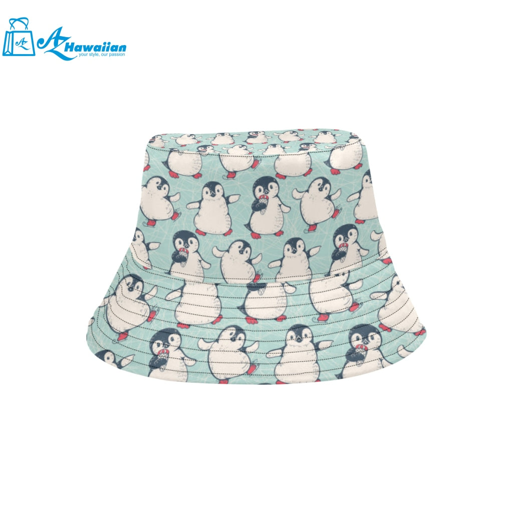 Cute Penguin pattern Unisex Bucket Hat