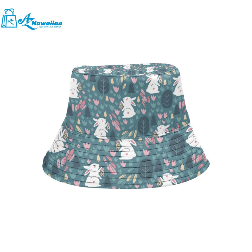 Cute rabbit pattern Unisex Bucket Hat