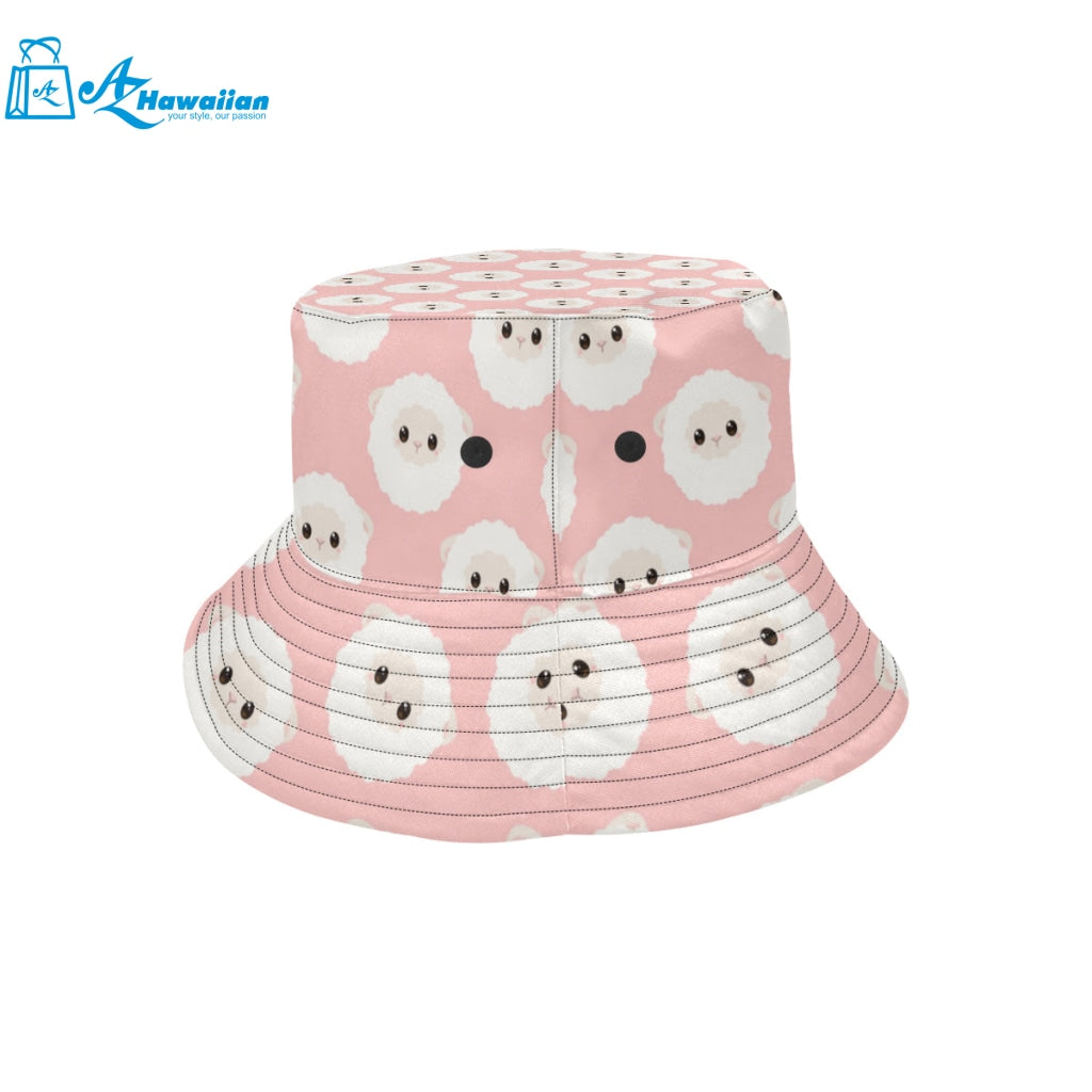 Cute sheep pattern Unisex Bucket Hat