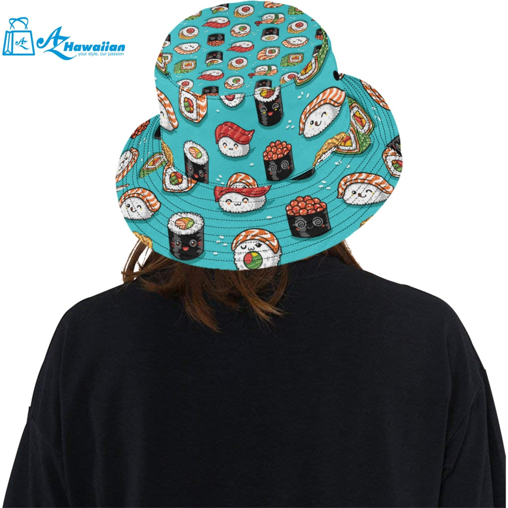 Cute sushi pattern Unisex Bucket Hat