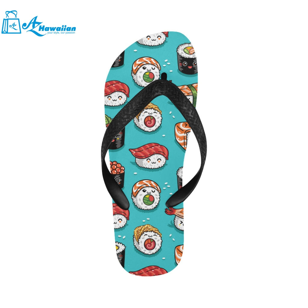 Cute sushi pattern Unisex Flip Flops