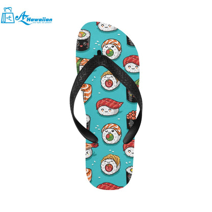 Cute sushi pattern Unisex Flip Flops