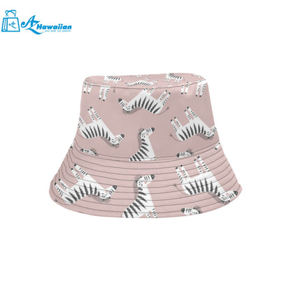 Cute zebra pattern Unisex Bucket Hat