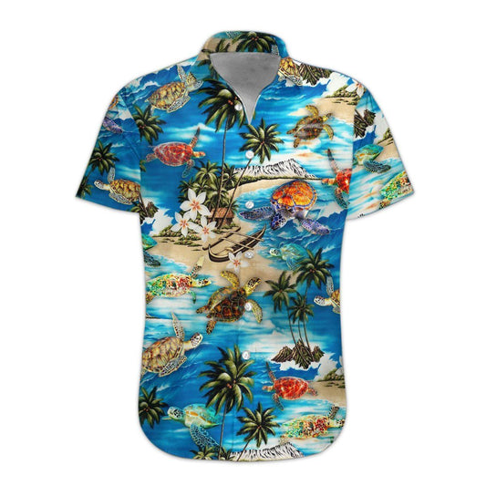  3D Sea Turtle Hawaii Shirt