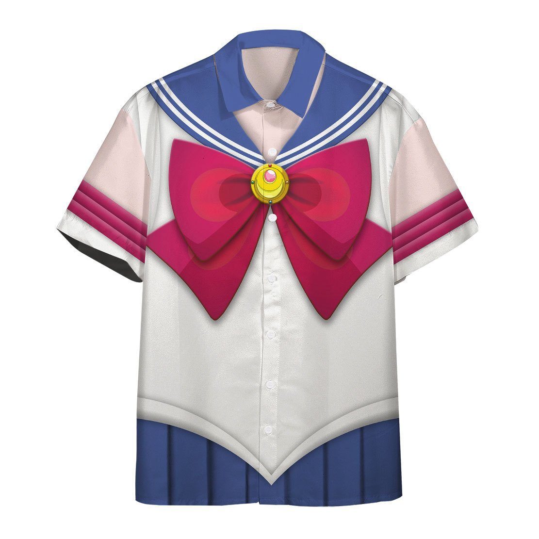  3D Sailor Moon Hawaii Shirt