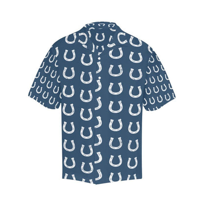 Horseshoe Print Design Hawaiian Shirt