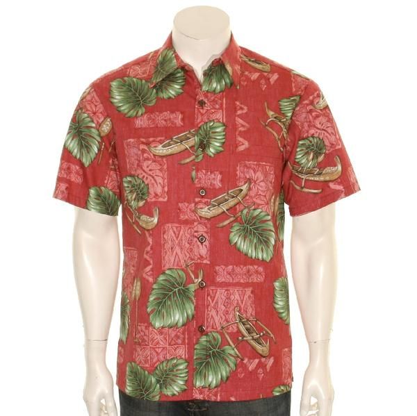 Canoe Reverse Red Unique Design Hawaiian Shirt Dhc18061167