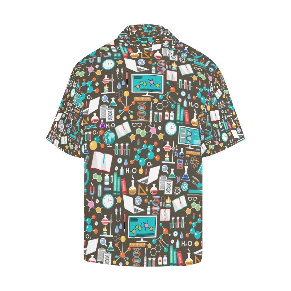 Science Print Design Hawaiian Shirt