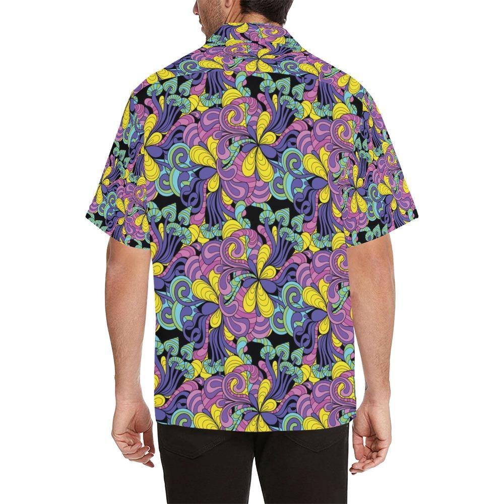 Trippy Print Design Hawaiian Shirt