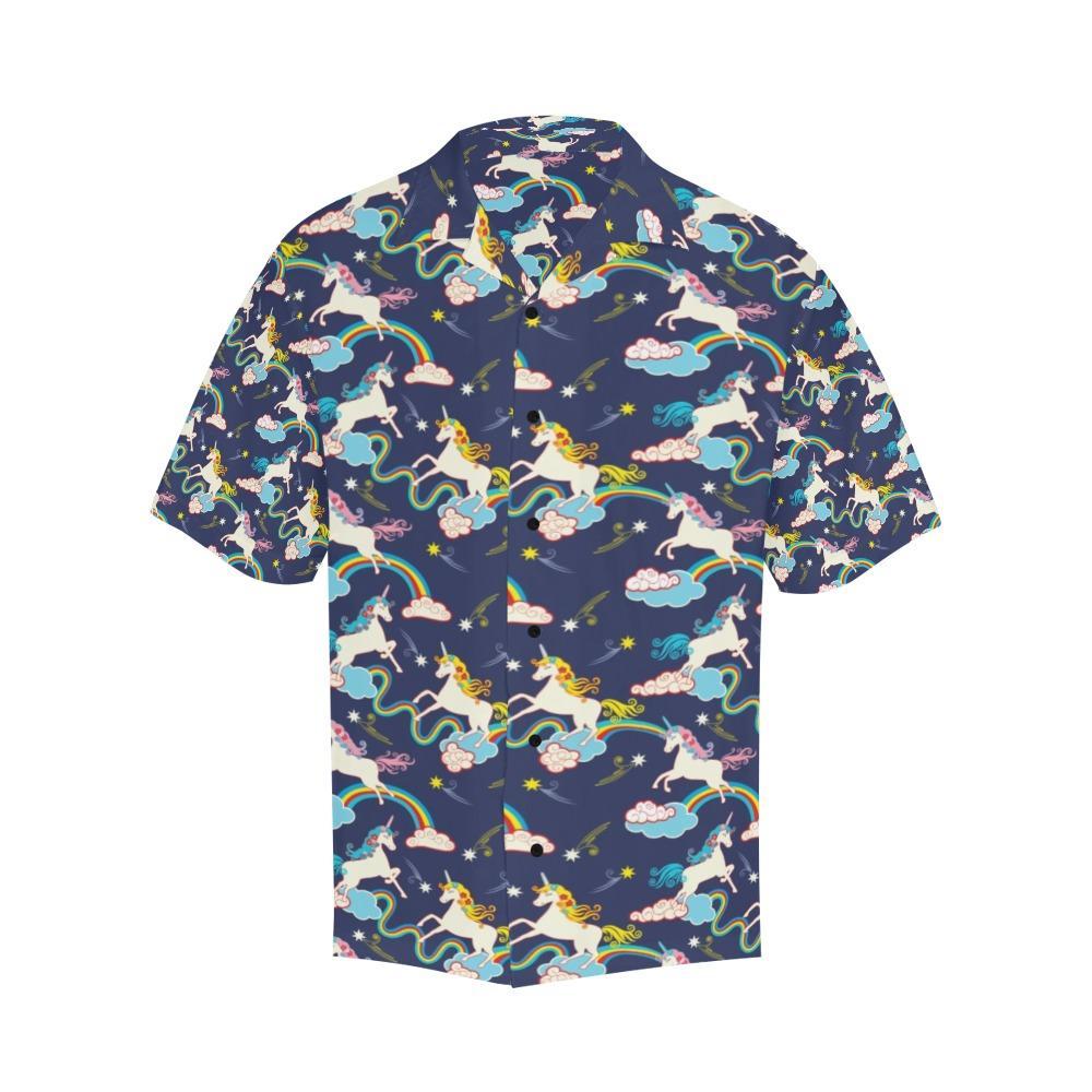 Unicorn Print Design Hawaiian Shirt