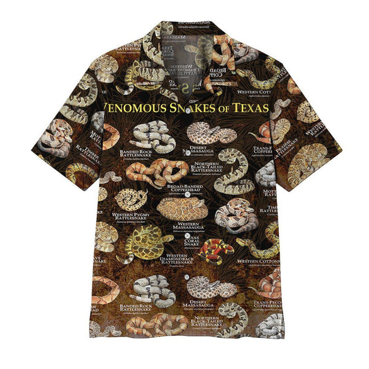 3D Snake Hawaii Shirt