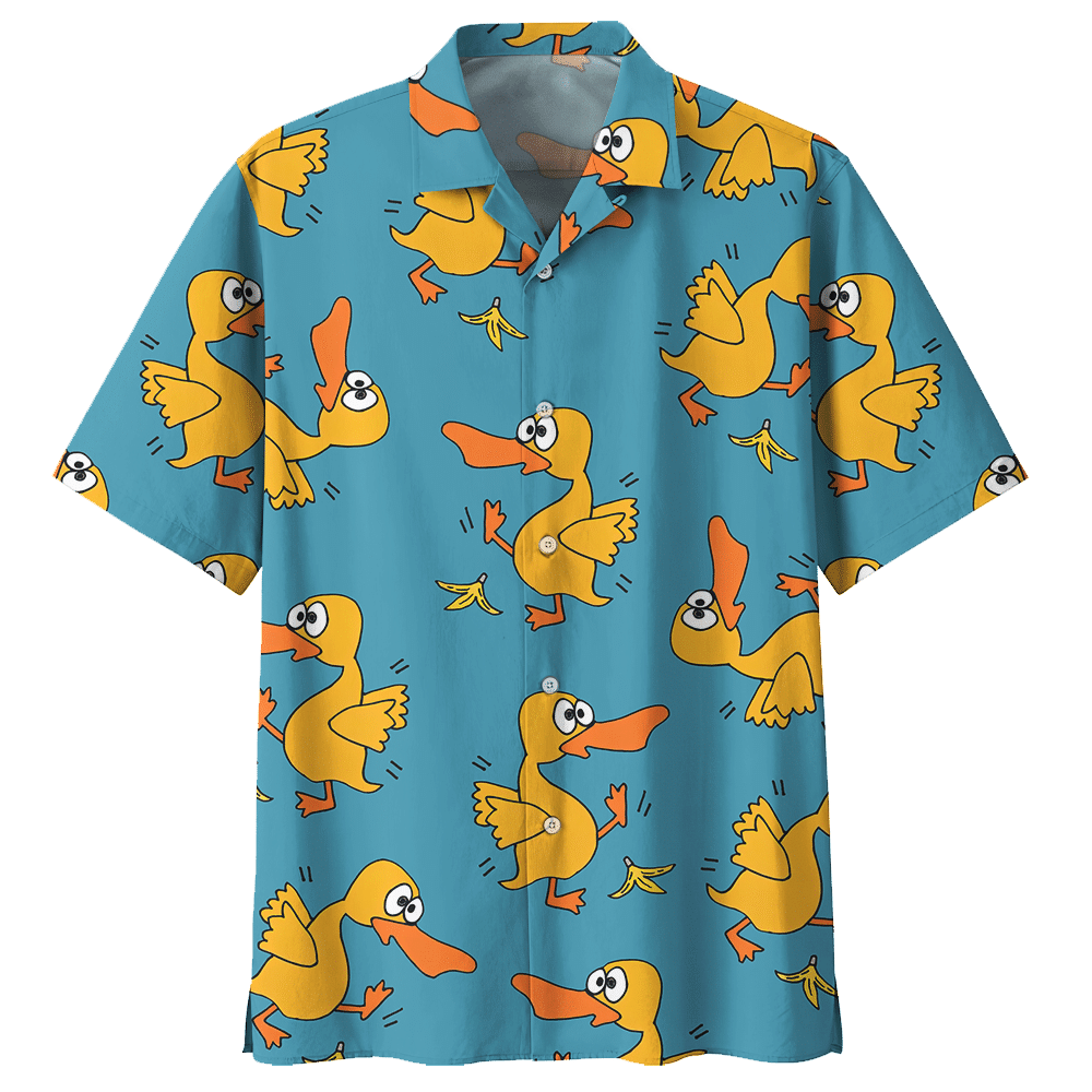 Duck  Blue Awesome Design Unisex Hawaiian Shirt For Men And Women Dhc17063628