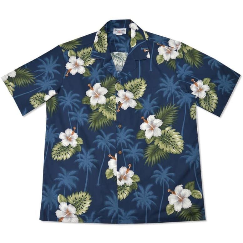 Floral Blue Unique Design Hawaiian Shirt Dhc1806200