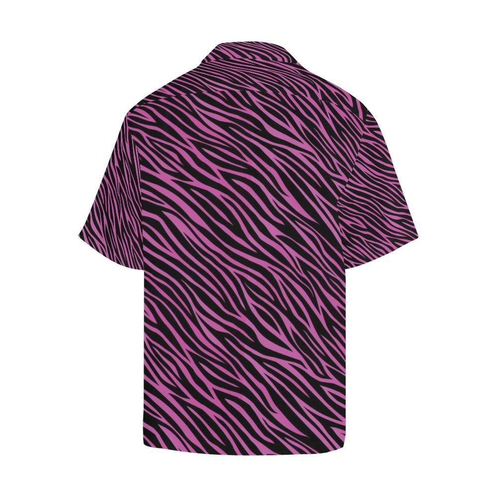 Zebra Pink Print Design Hawaiian Shirt