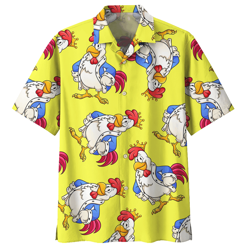 Chicken   Yellow Amazing Design Unisex Hawaiian Shirt For Men And Women Dhc17063660