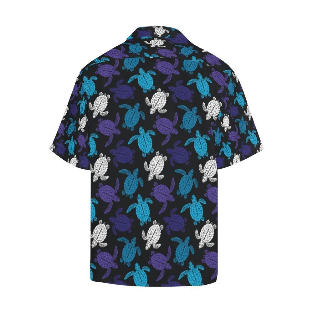 Sea Turtle Print Design Hawaiian Shirt