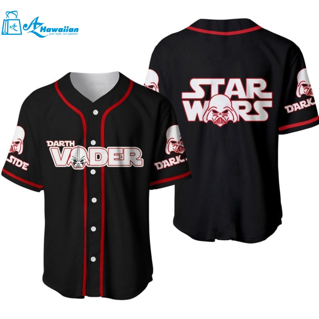 Darth Vader Star Wars All Over Print Unisex Baseball Jersey 