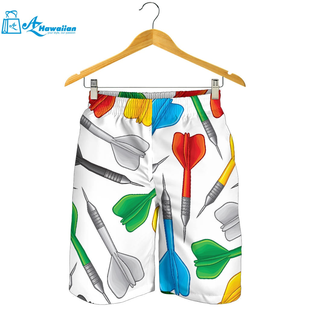 Darts Pattern Print Design 03 Men Shorts