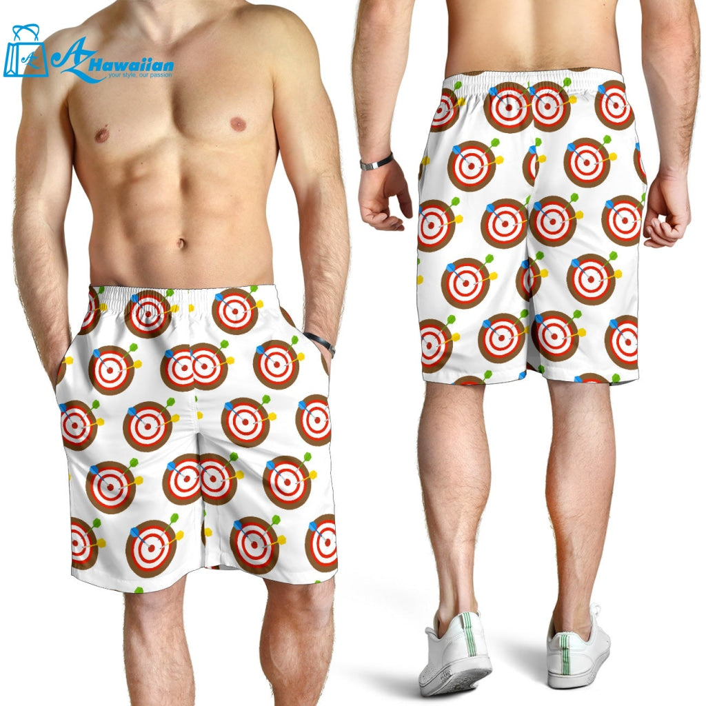 Darts Pattern Print Design 04 Men Shorts