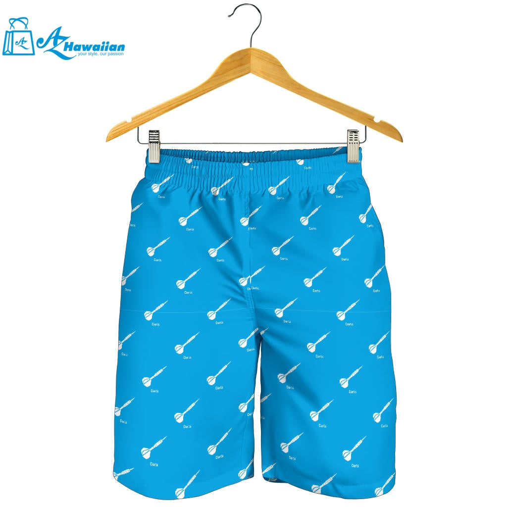 Darts Pattern Print Design 05 Men Shorts