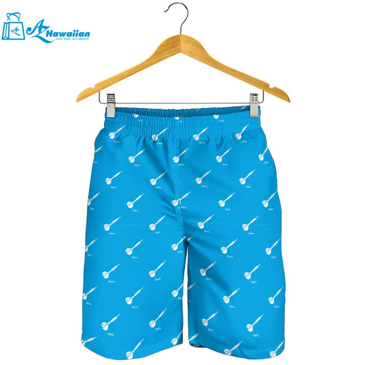 Darts Pattern Print Design 05 Men Shorts