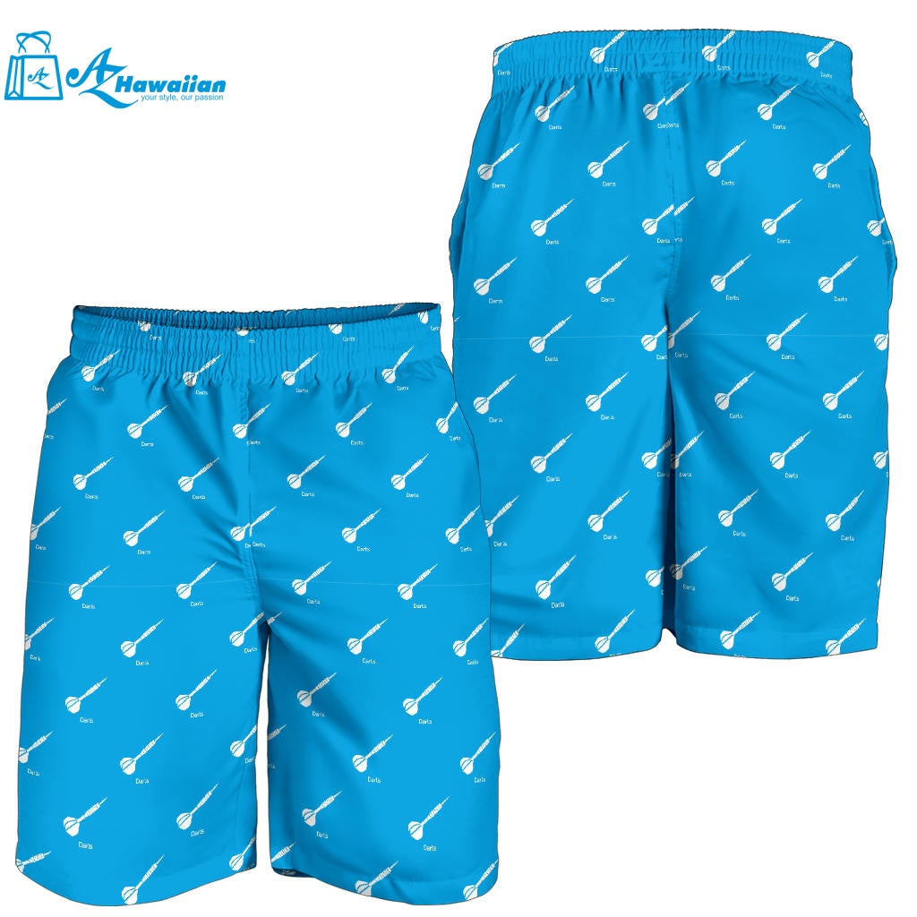 Darts Pattern Print Design 05 Men Shorts