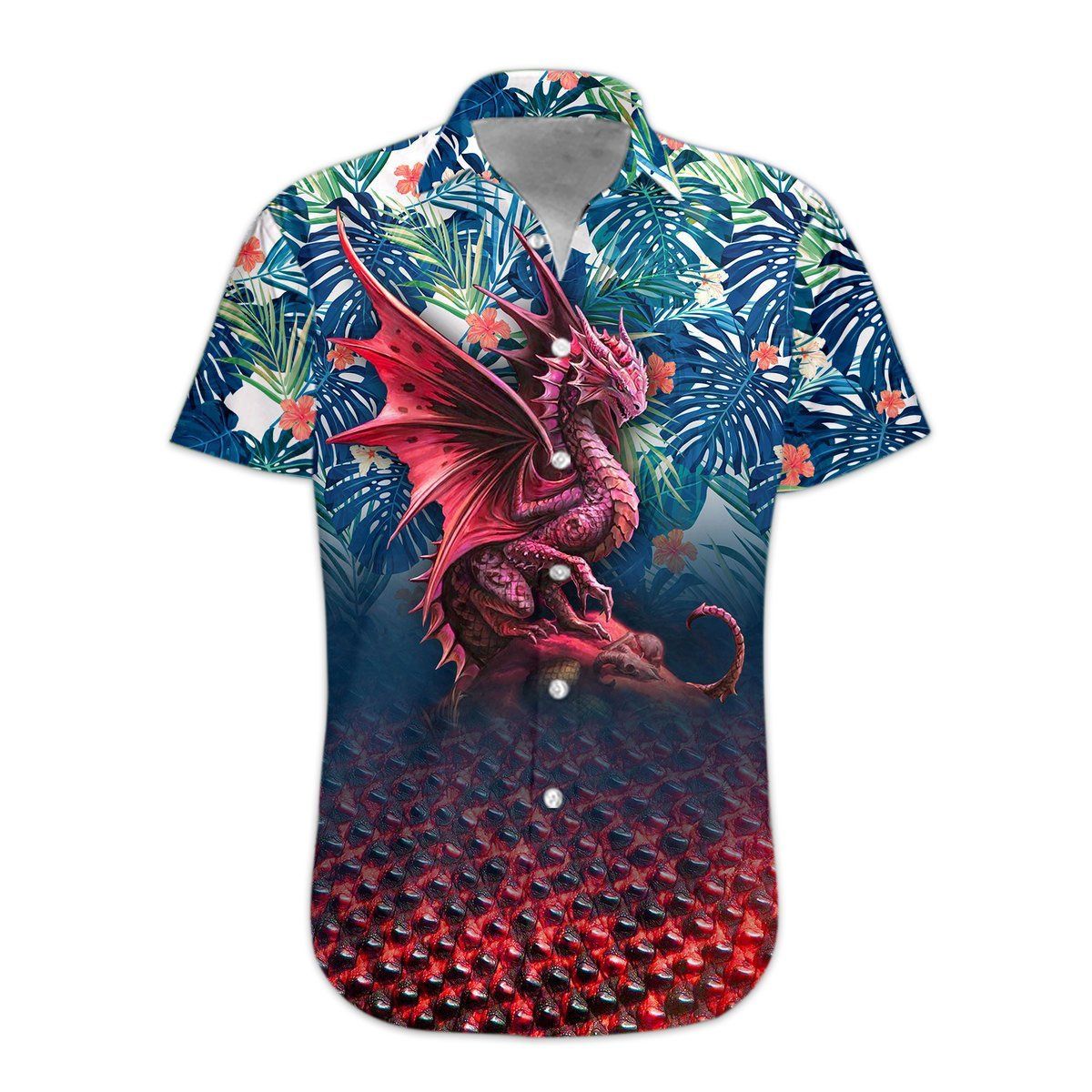  3D Dragon Hawaii Shirt