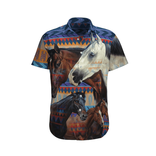 Horse  Colorful Unique Design Unisex Hawaiian Shirt For Men And Women Dhc17063569