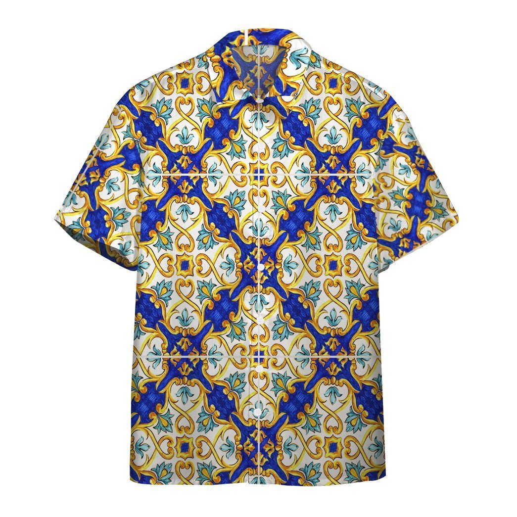  3D Majolica Hawaii Shirt