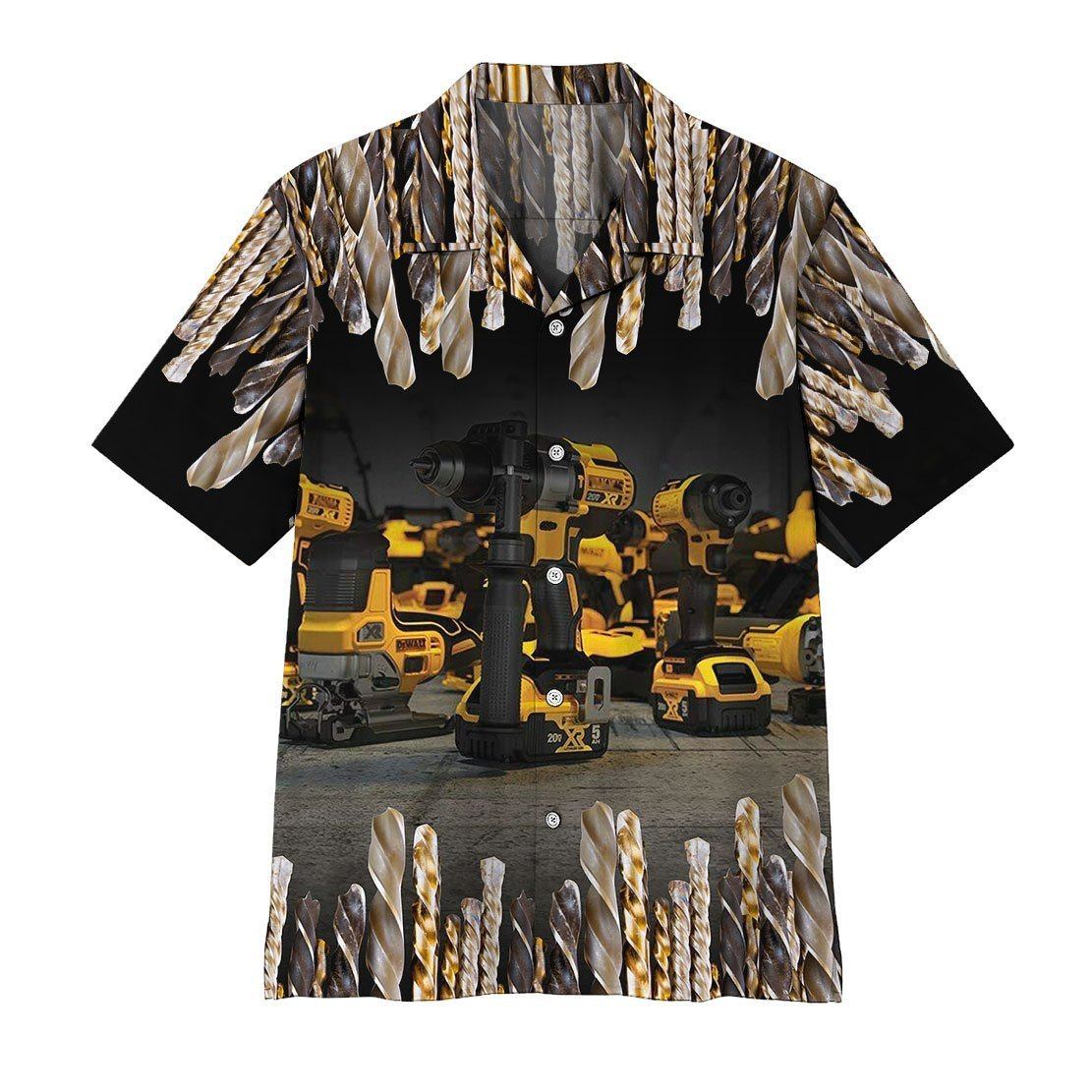  3D Drill Hawaii Shirt