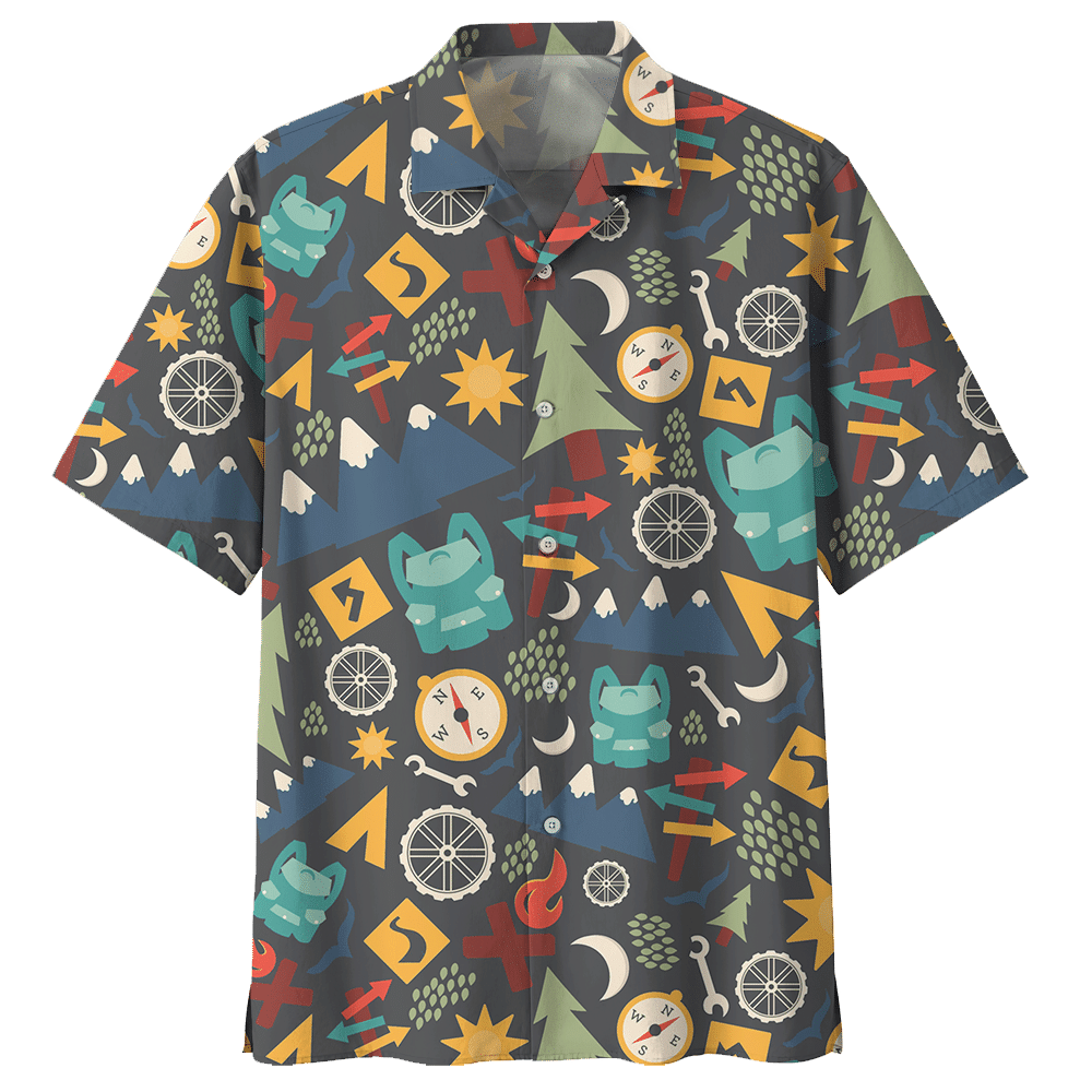 Camping  Blue Amazing Design Unisex Hawaiian Shirt For Men And Women Dhc17063851