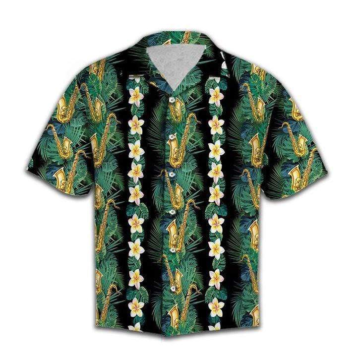 Amazing Saxophone Music Love Unisex Hawaiian Aloha Shirts #DH