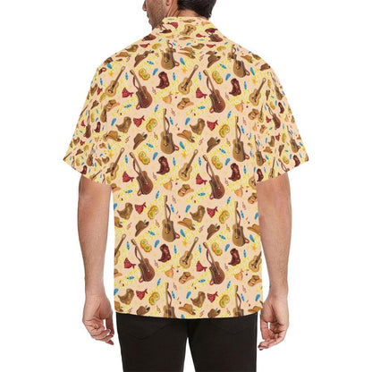 Western Lifestyle Print Design Hawaiian Shirt