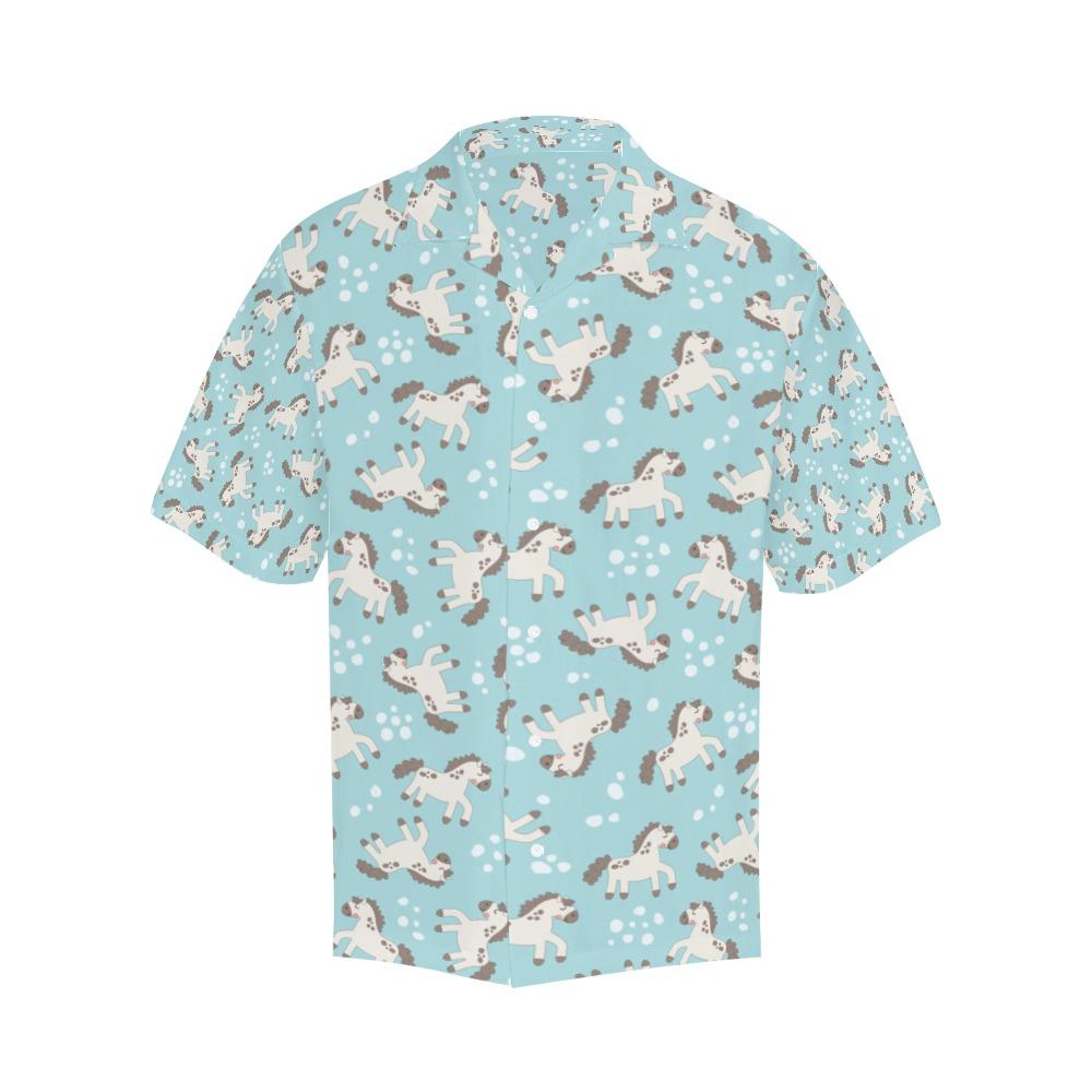 Horse Cute Print Design Hawaiian Shirt