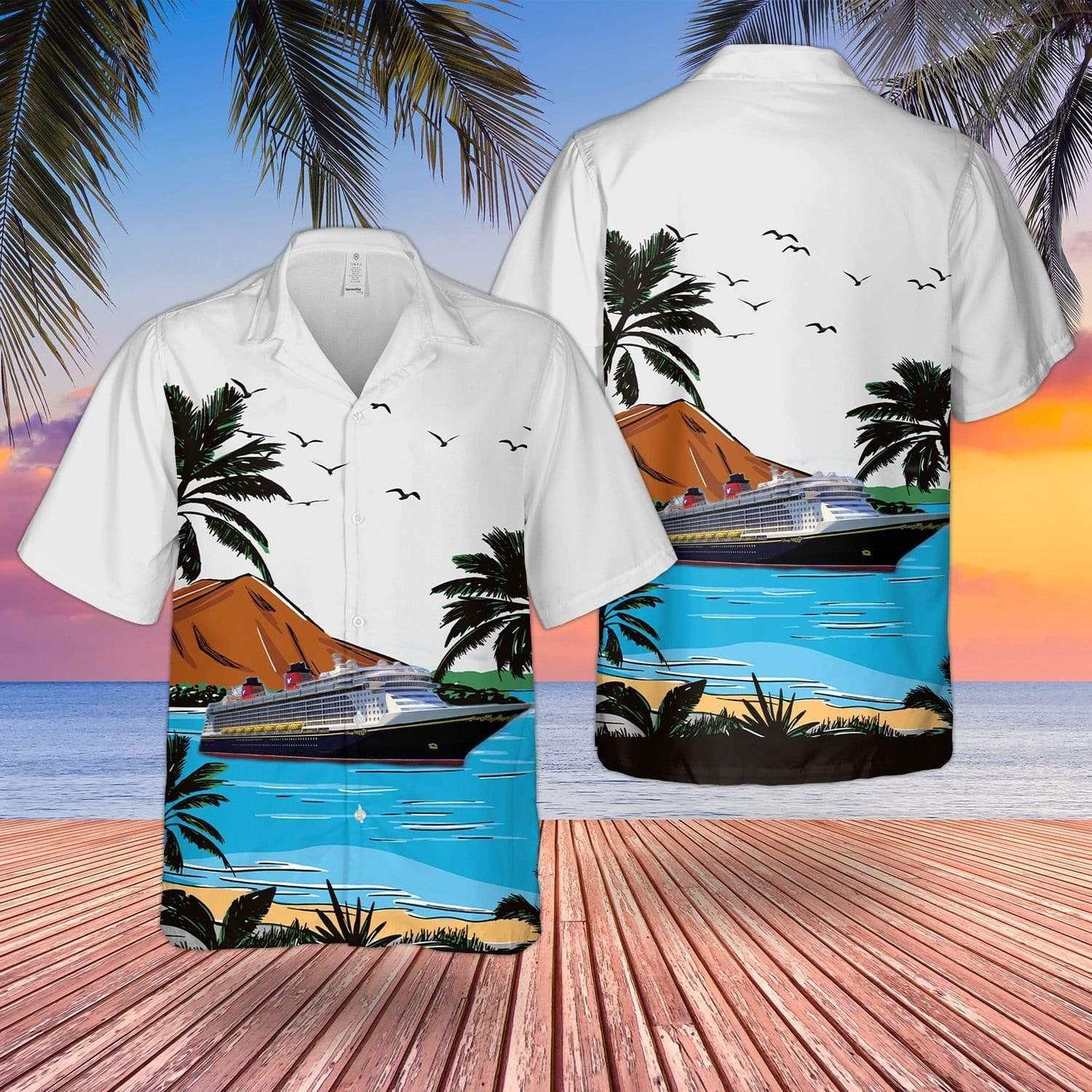 Cruise Lover Summer Holiday Unisex Hawaiian Shirt #H