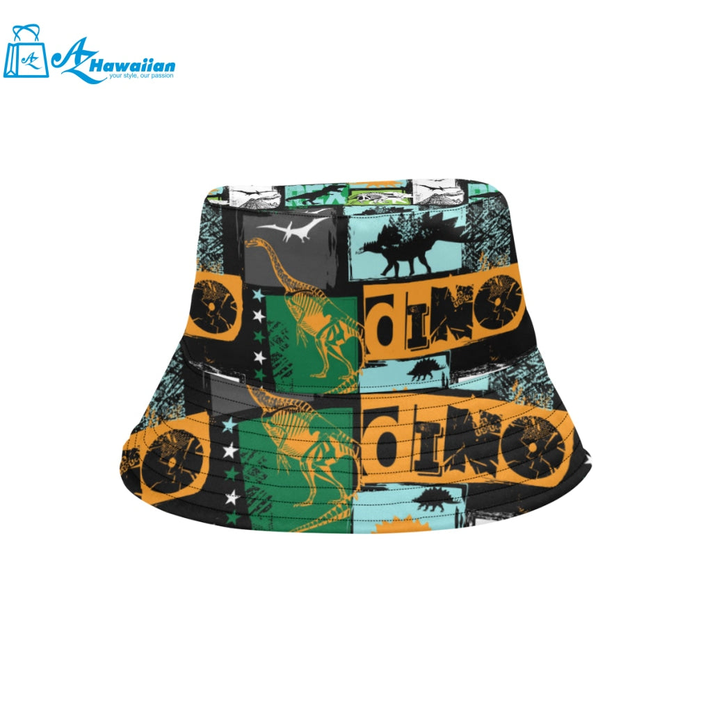 dinosaurs print pattern Unisex Bucket Hat