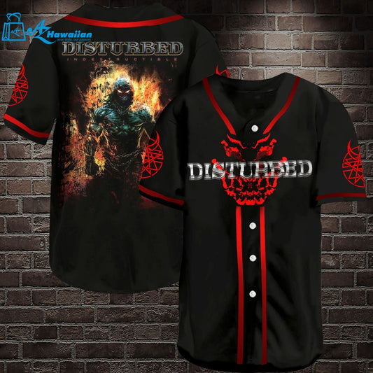 Disturbed Asylum Baseball Jersey Shirt