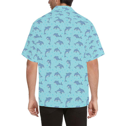 Dolphin Baby Cute Print Pattern Hawaiian Shirt